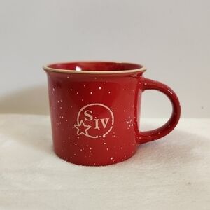 Markers Mark Limited Edition Red Tan Bourbon Whiskey Coffee Cup Mug 12 Oz